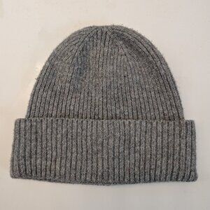 Women's grey beanie